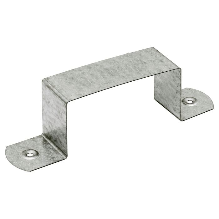 COLORBOND 100 x 50mm Downpipe Clip - Woodland Grey