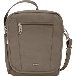 Travelon Classic Anti-Theft Tablet Medium Tour Bag in Nutmeg