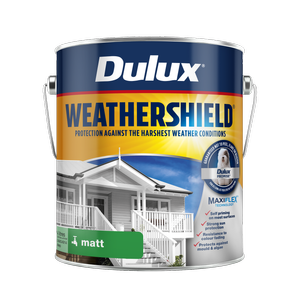Dulux 4L Deep Matt Weathershield Exterior Paint - 4L