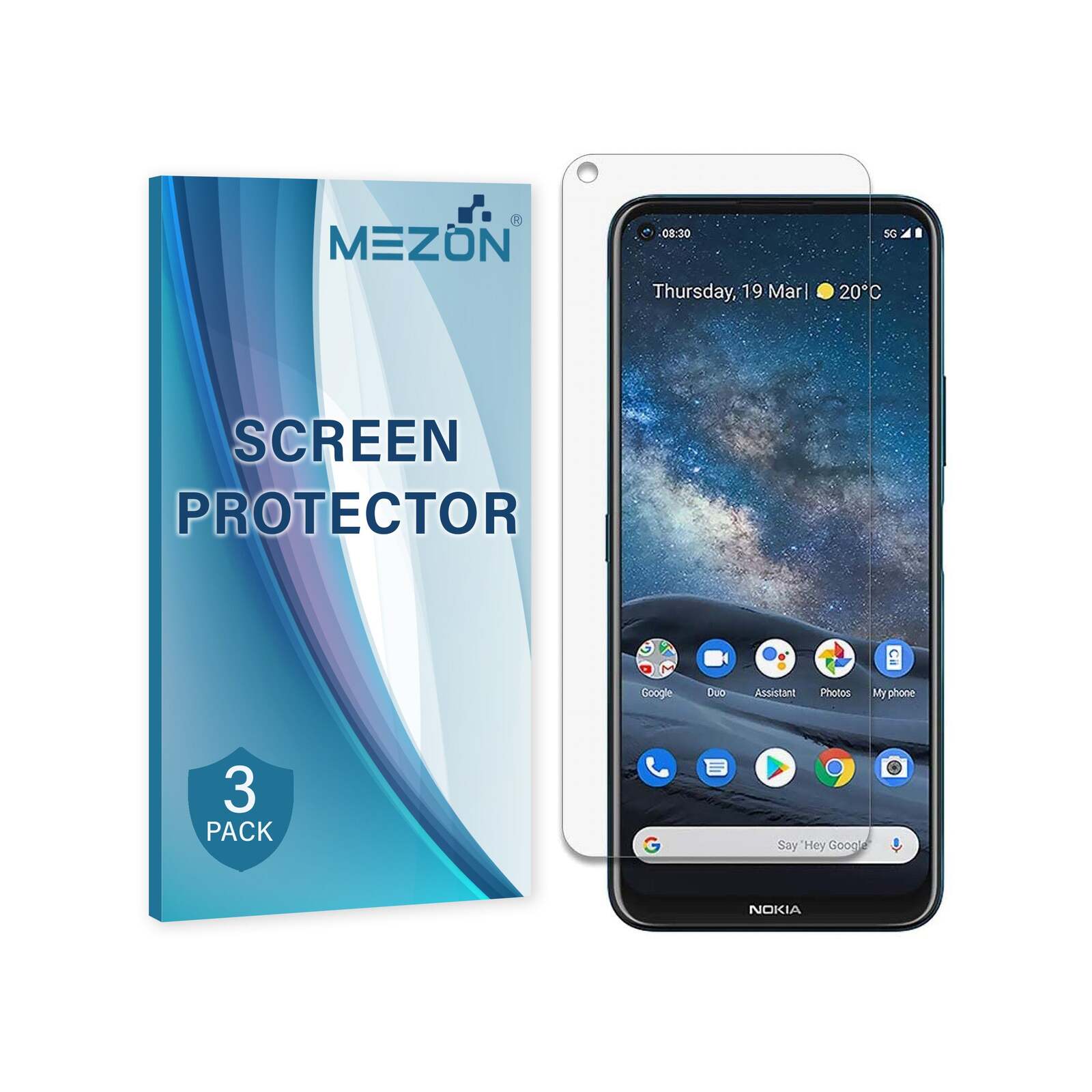 Film Protection écran Antireflet Dipos Pour Nokia 8.3 5G - Transparent Robuste - Neuf