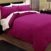 Kingtex Pintuck Quilt Cover Set Fushia Queen