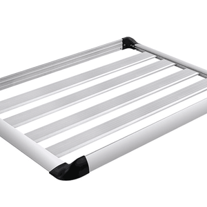 Elora Car Roof Rack Platform Luggage Carrier Vehicle Cargo Tray 160x100cm Silver