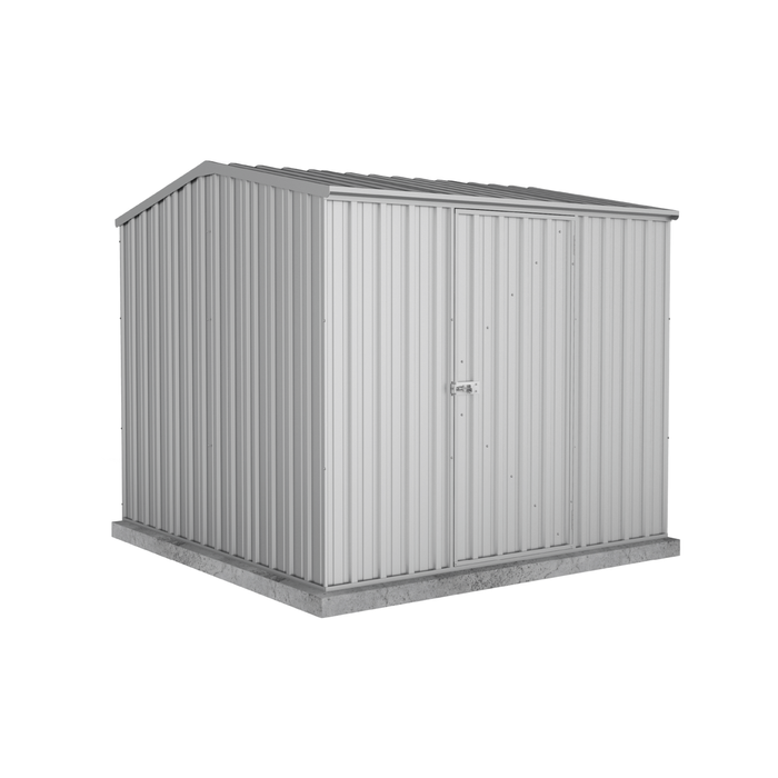 Absco Sheds 2.26 x 2.26 x 2.00m Zincalume Premier Single Door Garden Shed