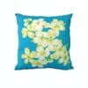 Rapee Rapee Frangipani Blue 43x43 cm Square Cushion