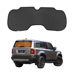Rear Windscreen Sun Shades For Toyota Prado 250 With-rear-view Mirror Camera 2024-onwards Car Wind Screen Sun Blind Mesh