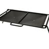 Wildtrak 61.5x42cm Flat Plate Camp Cooker w/ Bag - Black