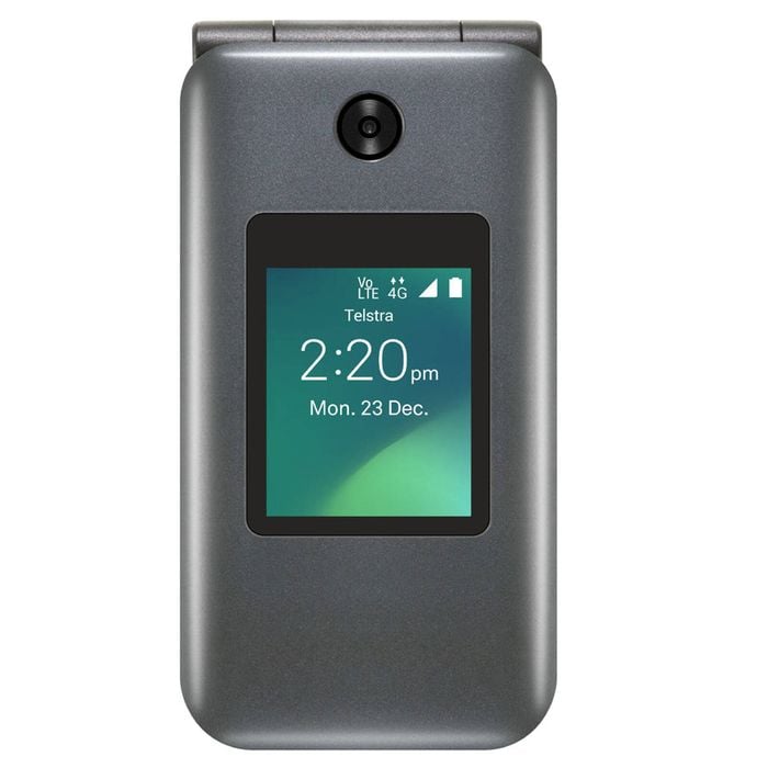 Telstra Locked Flip 4 ZTE 4GX (Blue Tick) - Black