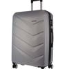 Pierre Cardin Travel Cabin Suitcase Hard-shell Luggage Bag 49l/54cm Silver