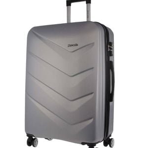 Pierre Cardin Travel Cabin Suitcase Hard-shell Luggage Bag 49l/54cm Silver