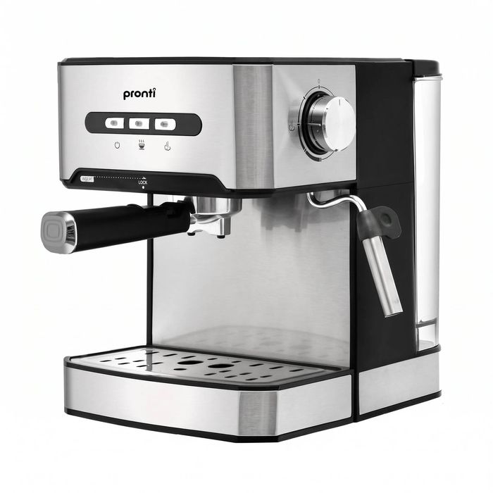 Pronti 1.6L Automatic Coffee Espresso Machine with Steam Frother