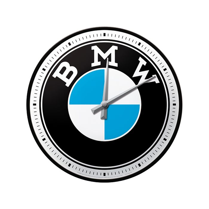 Nostalgic-Art Wall Clock BMW Logo