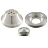 Cal Custom V Groove Aluminium Pulley Set (set A), Suits Ford Windsor 1965-69