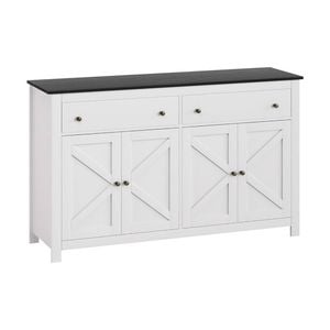 Artiss Buffet Sideboard Cabinet 140CM Black