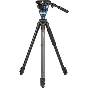 Benro Aluminum Single Tube Tripod with S6 Pro Fluid Video Head