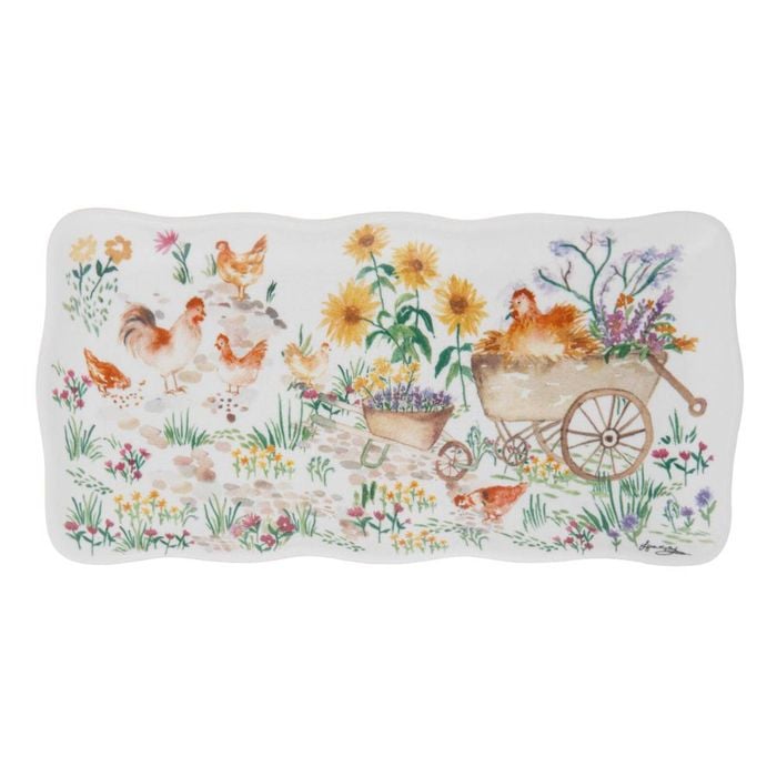 Ashdene Garden Hens Platter
