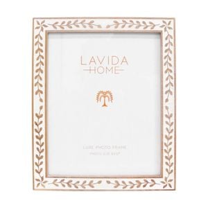 Lvd 8x10 Inch Ishla Luxe Table/wall Decor Picture/photo Frame 29x24x2cm