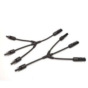 Exotronic 3 to 1 'Y' Branch Joiner Solar Connector Pair