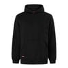 Hard Yakka Black Brushed Fleece Workwear Hoodie - Size 2XL