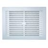 Haron 285 x 225mm White Ceiling Vent - With Baffle