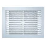 Haron 285 x 225mm White Ceiling Vent - With Baffle
