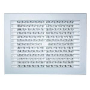 Haron 285 x 225mm White Ceiling Vent - With Baffle