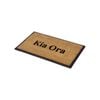 Trekka 90 x 60cm Kia Ora Framed Coir Mat