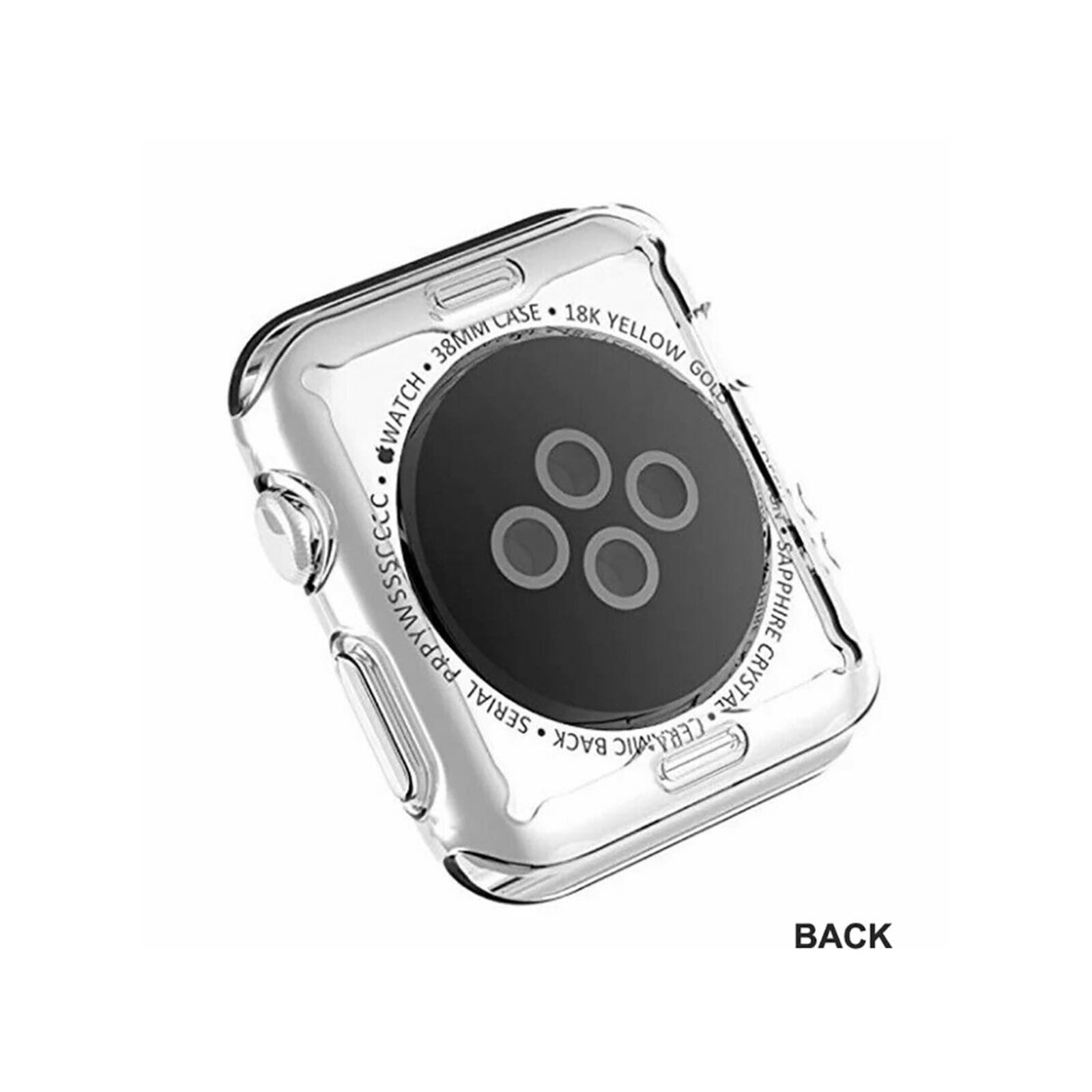 Full Cover iWatch Series Clear Case For Apple Watch 2-3 42mm