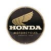 Nostalgic-Art Round Honda Motorcycles Metal Decorative Sign 35x35x0.5cm