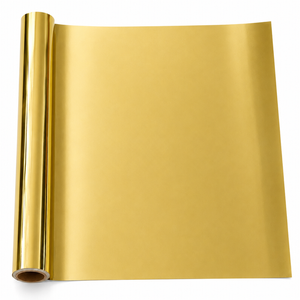 All Set 30.5 x 122cm Gold Metallic Vinyl