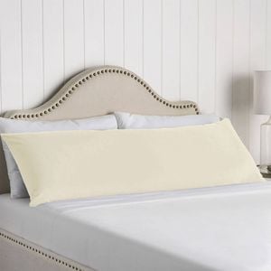 Artex 100% Cotton Body Pillowcase Nature Collection Cream