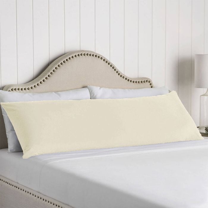 Artex 100% Cotton Body Pillowcase Nature Collection Cream