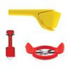 Dreamfarm Lemon Fluicer, Flapple Slicer & Hullapit Strawberry Huller & Cherry Pitter