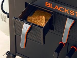 French toast in a Blackstone air fryer.
