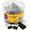 Marbig Fold Back Clips 60pk Assorted Size (Black)