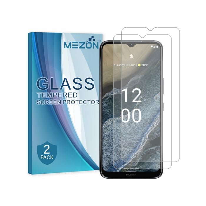 2 Pack MEZON Nokia G11 Plus Clear Tempered Glass Screen Protectors