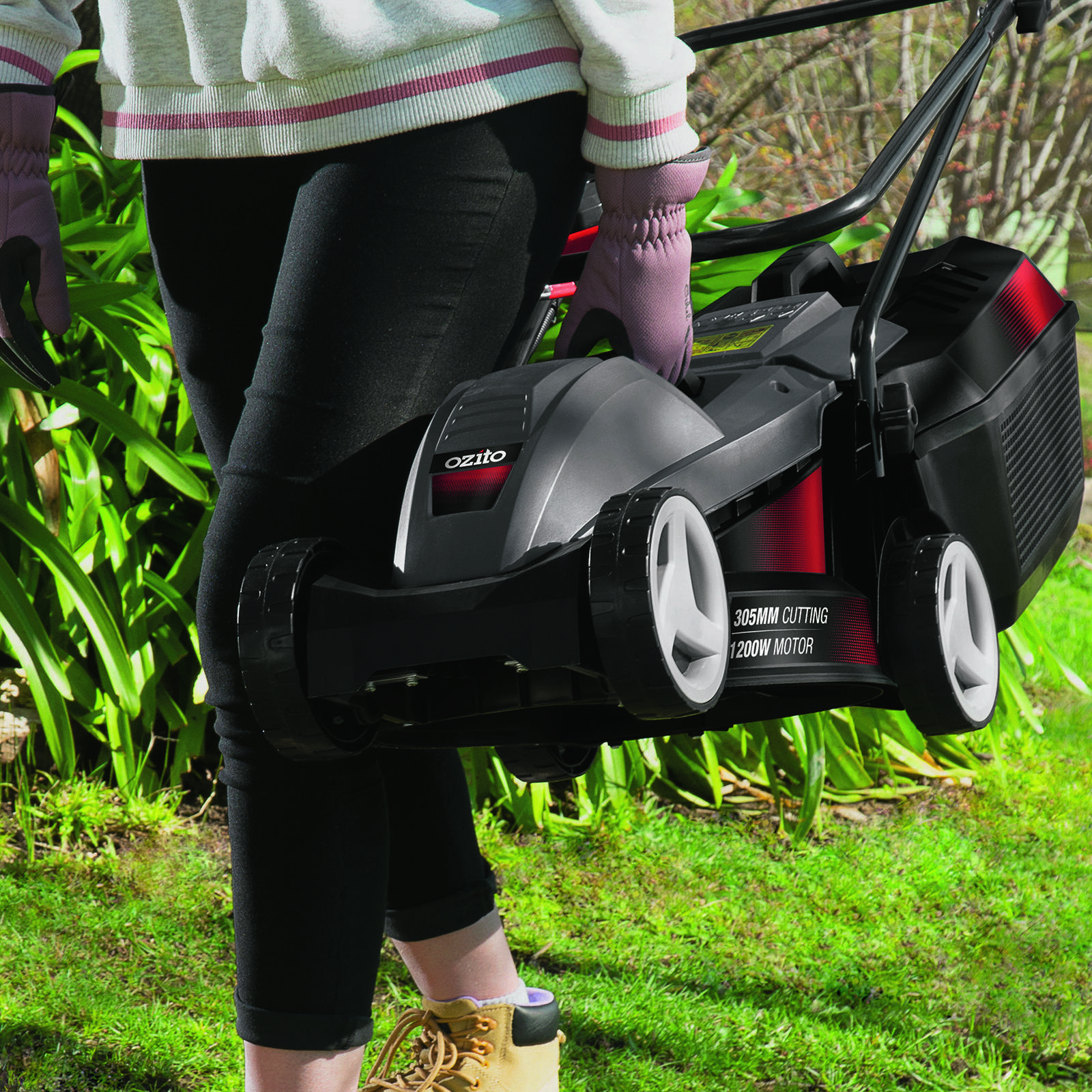 Ozito 1200W 305mm Lawn Mower