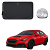 Front Windscreen Sun Shade for Subaru WRX 2022 - Current Auto - Standard 150 x 85 cm - Black