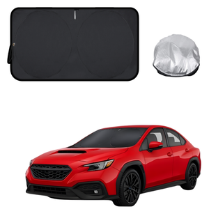 Front Windscreen Sun Shade for Subaru WRX 2022 - Current Auto - Standard 150 x 85 cm - Black