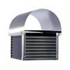 Sandleford Black Carrum Post Mounted Lockable Letterbox