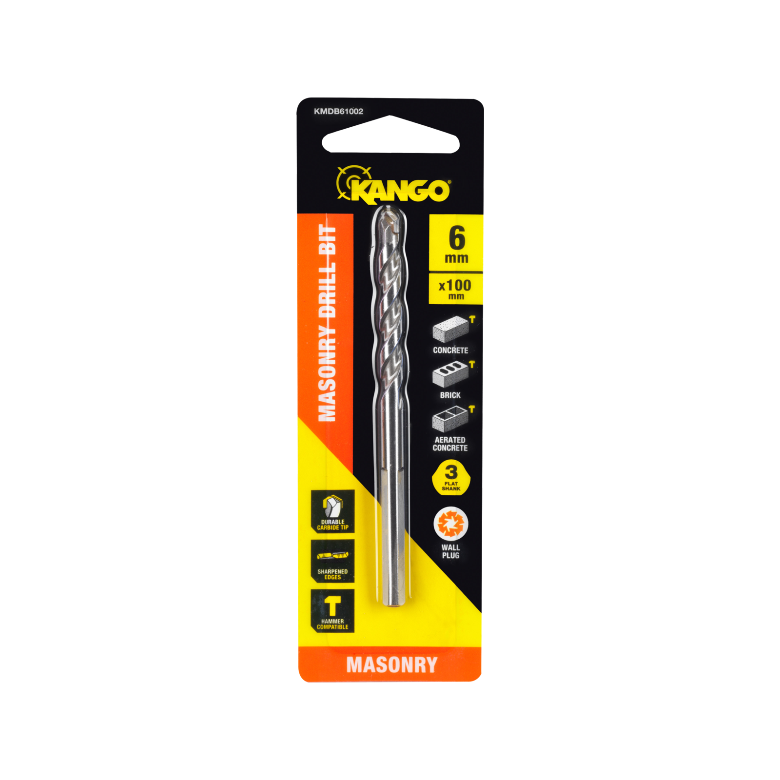 Kango 6mm x 100mm Masonry Drill Bit Bunnings Australia