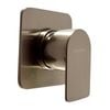 Aquatica Metalique Brushed Nickel Square Shower Mixer