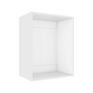 Lugna 768 x 600 x 380mm White Cabinet Shell - White 600mm