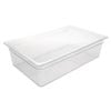 Vogue Gastronorm Container Polycarbonate Clear 1/1 Gn 150mm 19.5l Commercial Food Storage