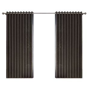 Mollers 1400 x 2500mm Charcoal Hyland Room Darkening Eyelet Curtain