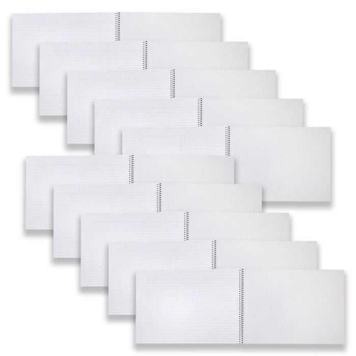 10pc Spirax 581 Project Book Notebook School Stationery 25x36cm 20-pages Yellow