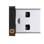 Logitech USB Unifying Receiver Connects Wireless Keyboard Mouse Multiple 6 Devices to Your Computer 10m