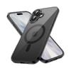 For Apple iPhone 17 (6.3") Black Crystal Case Compatible with MagSafe