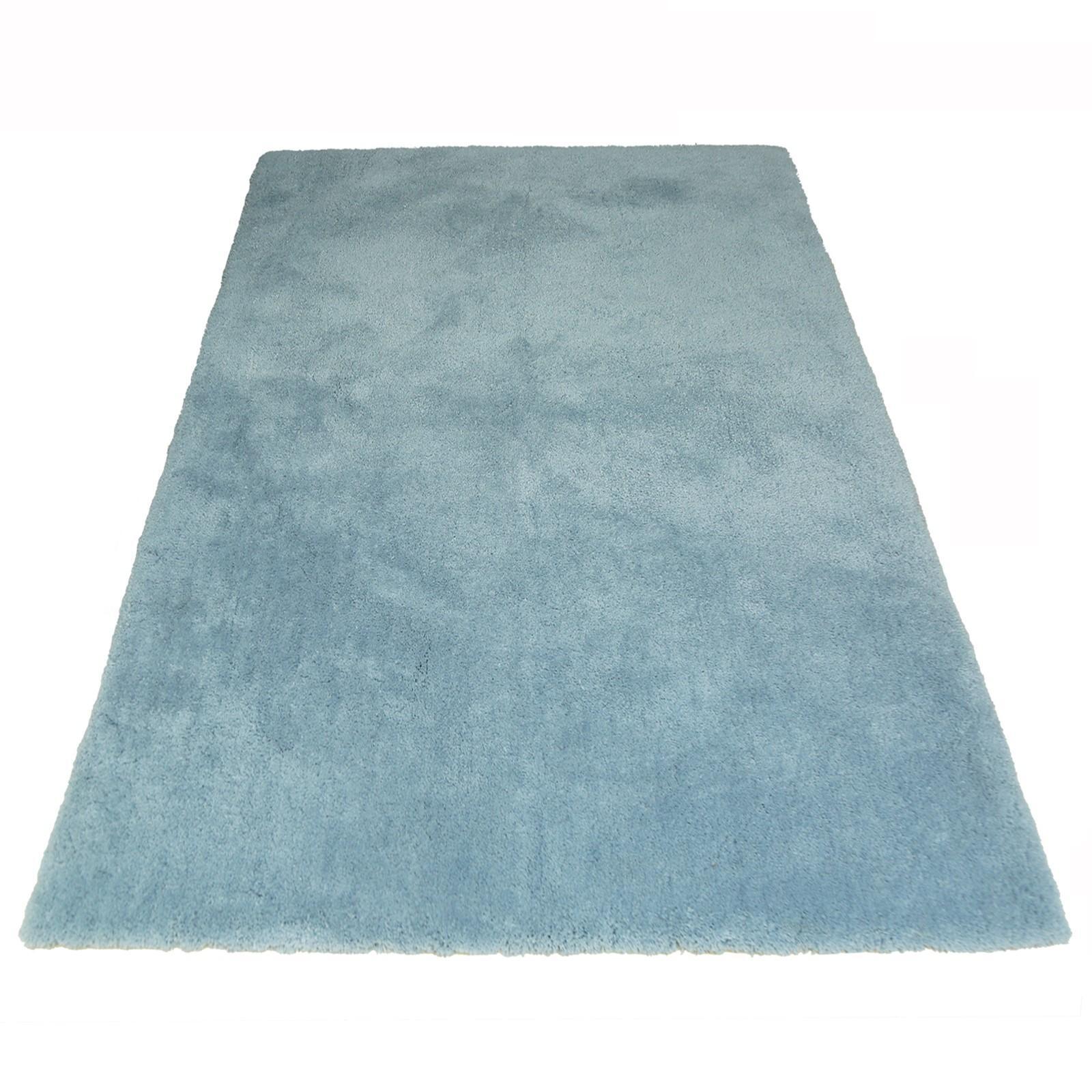 220 x 155cm Blue Coral Melody Time Shag Pile Polyester Rug thumbnail 2