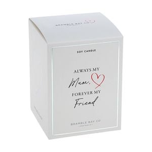 Bramble Bay Always Mum Frangipani & Peach Nectar Soy Candle Home Fragrance 300g