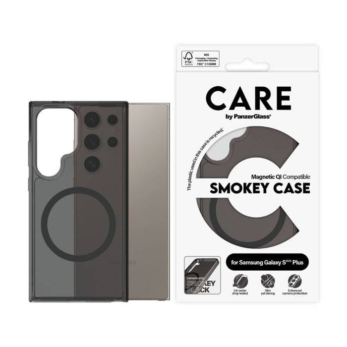 Panzer Flagship Phone Case Mag-Safe for Samsung GS25 Ultra - Smoke